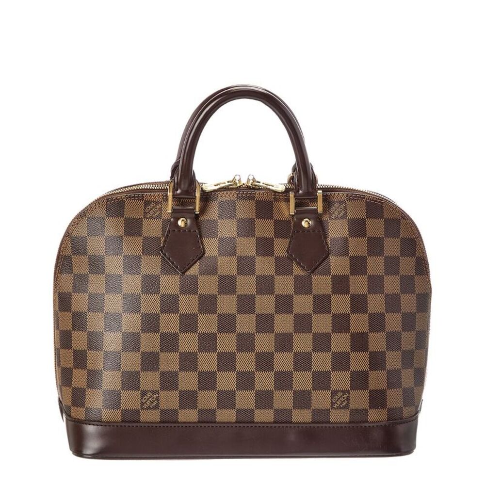 Louis Vuitton Brown Damier Ebene Alma Pm (Authentic Pre-Loved)
